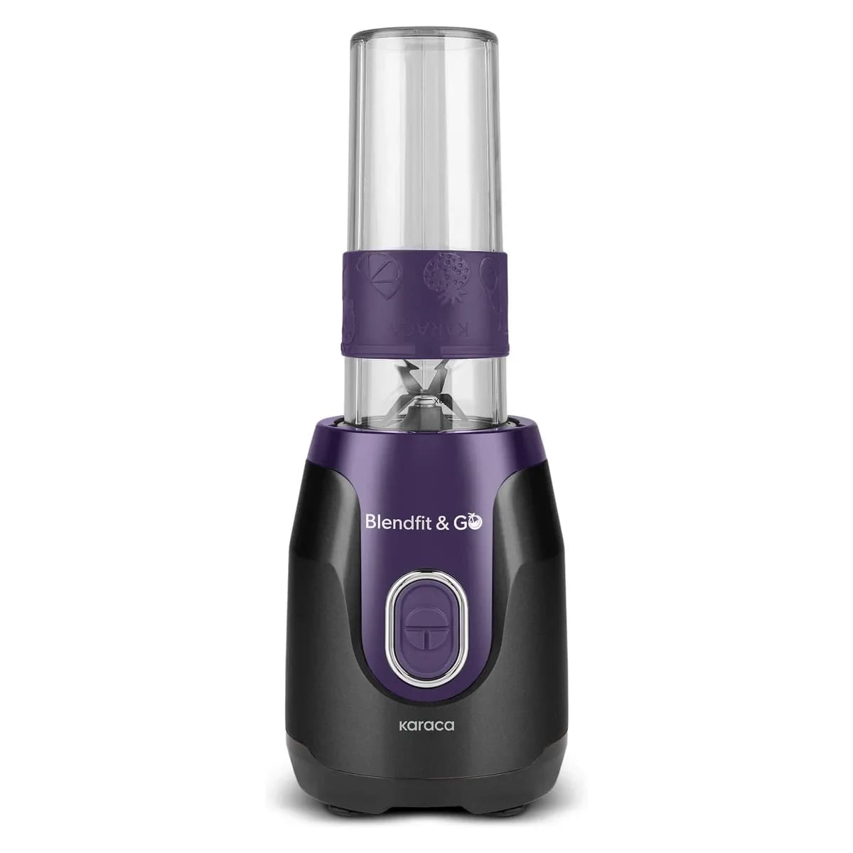 Karaca Blendfit Go Personal Kişisel Smoothie Blender Black Purple