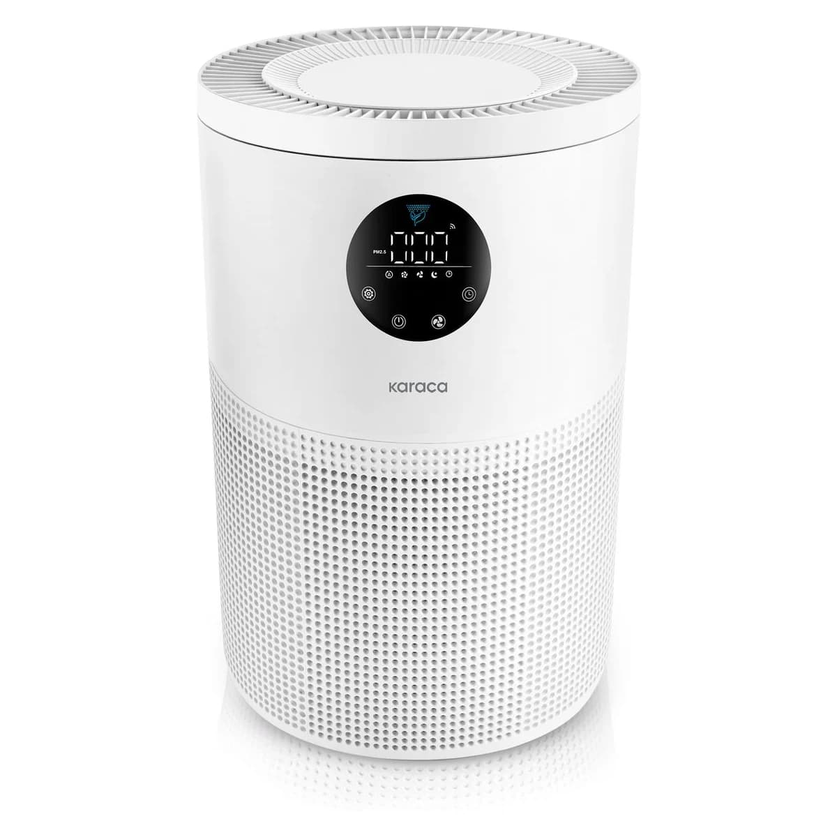 Karaca Oksijen Plus S1 Compact Hava Temizleyici HEPA Filtreli (True HEPA / H13) ve Akıllı Lazer Sensörlü Matte White