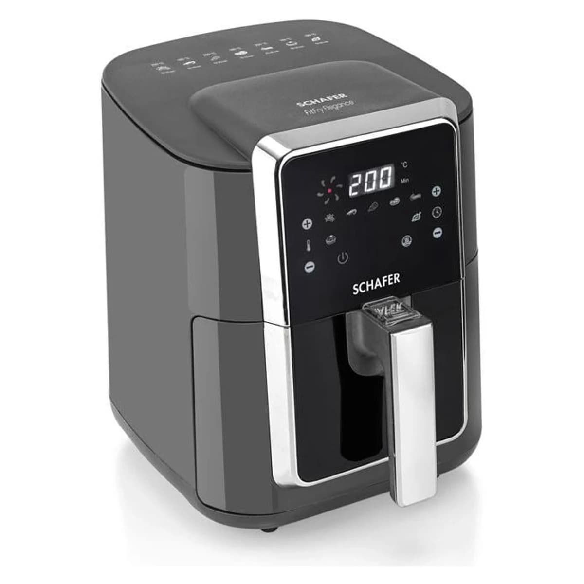 Schafer Thermochef Elegance Airfryer/Sıcak Hava Fritözü Antrasit