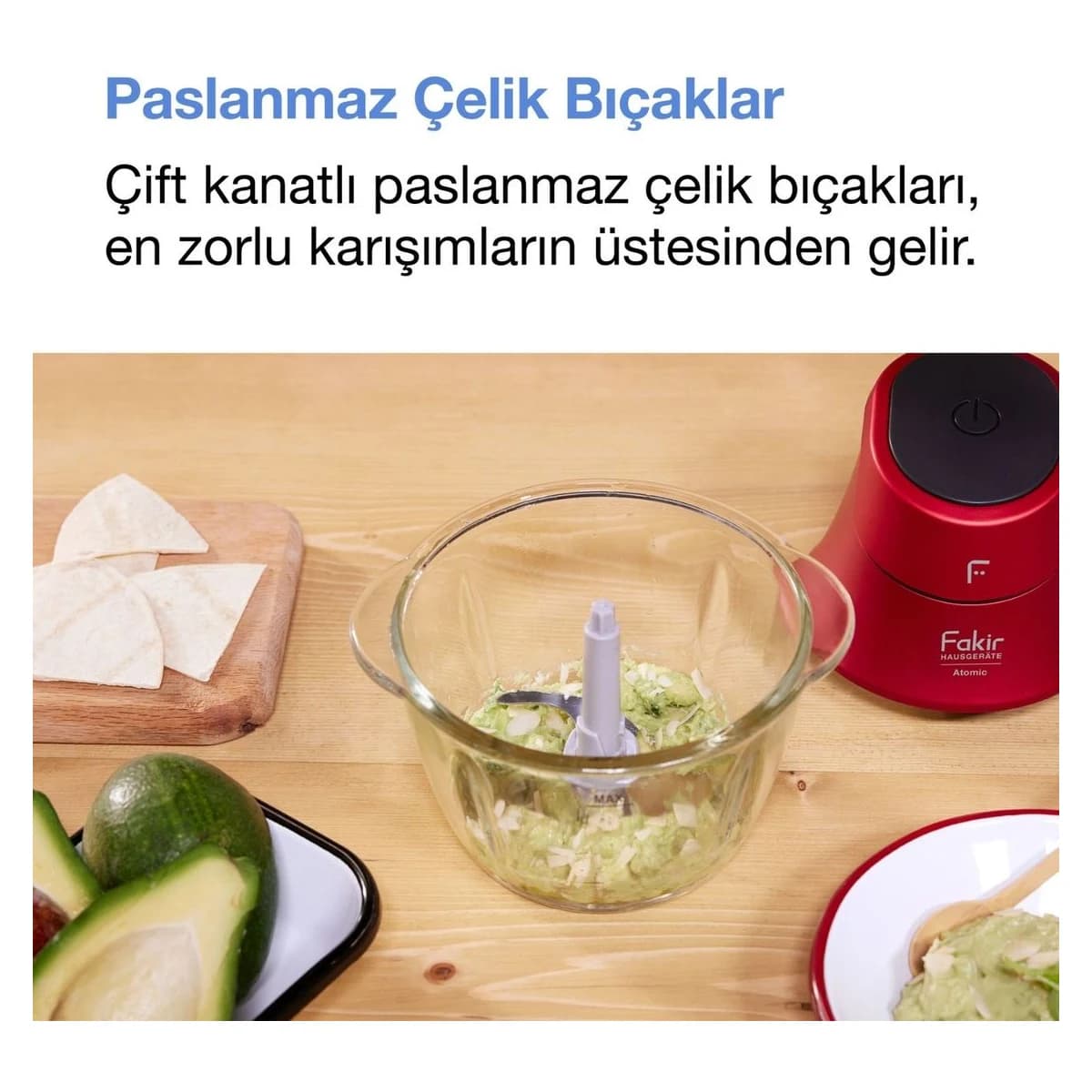 Fakir Atomic Doğrayıcı & Rondo Rouge görsel 5