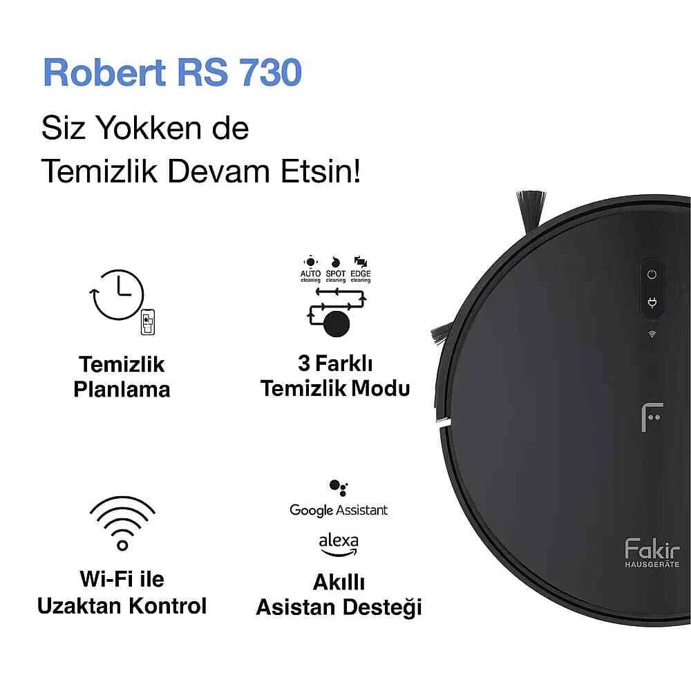 Robert RS 730 Robot Süpürge görsel 2