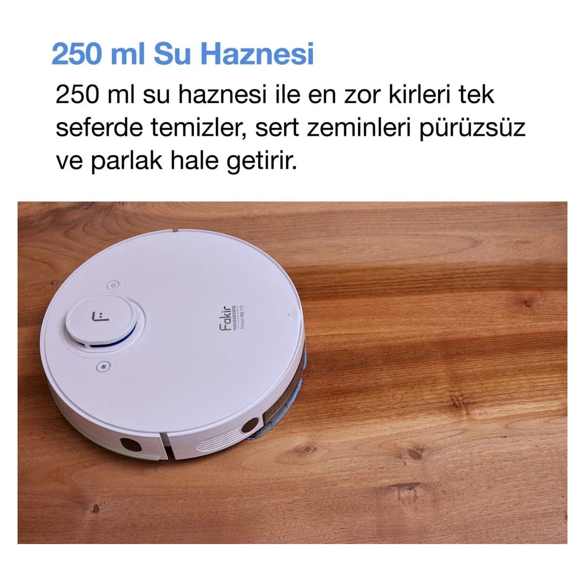 Fakir Robert RS 770 Robot Süpürge görsel 4