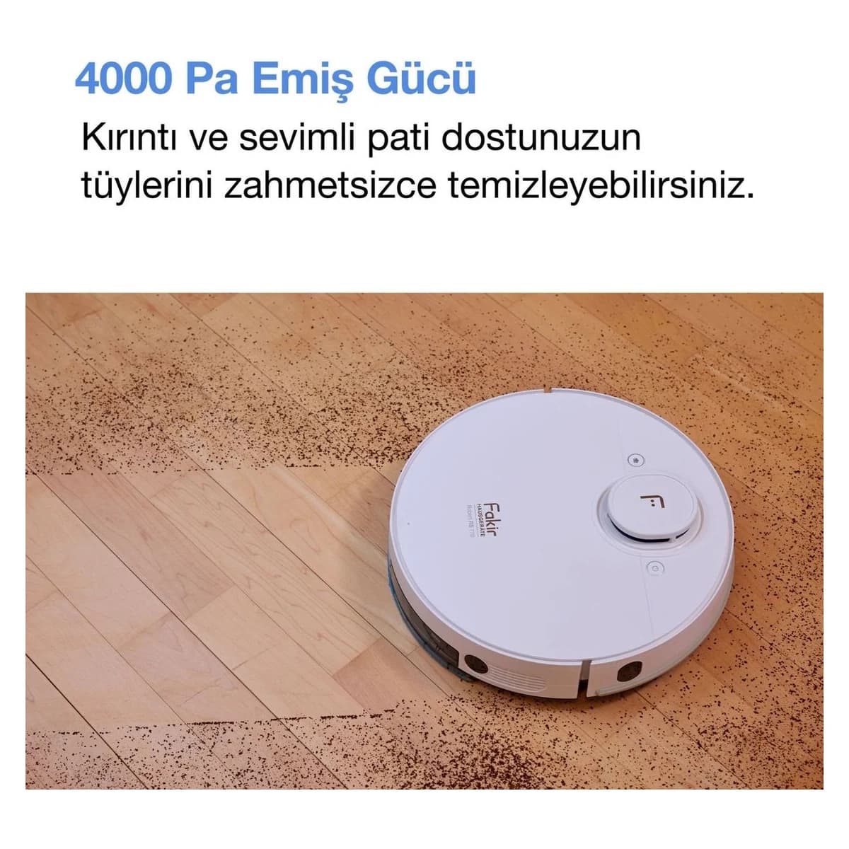 Fakir Robert RS 770 Robot Süpürge görsel 6