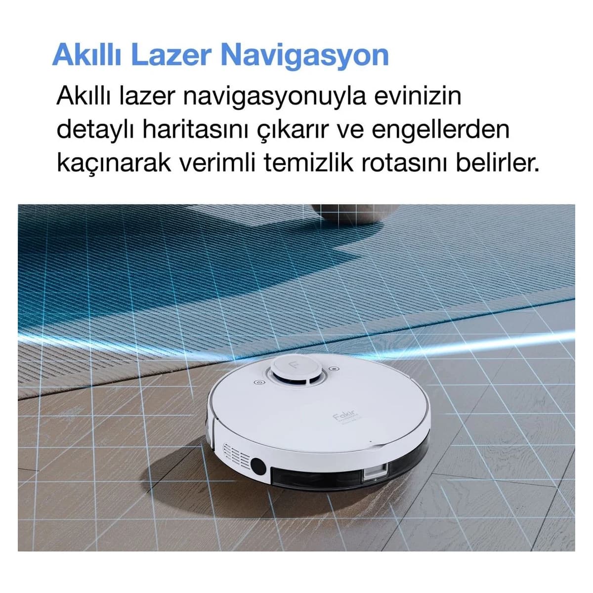 Fakir Robert RS 770 Robot Süpürge görsel 7