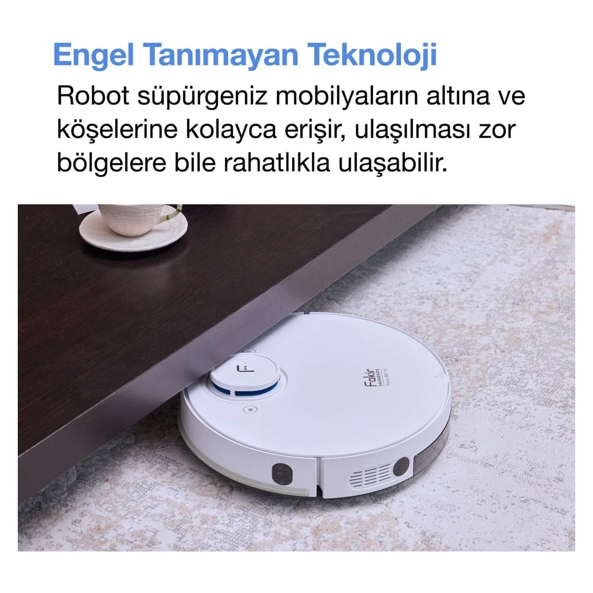 Fakir Robert RS 770 Robot Süpürge görsel 8