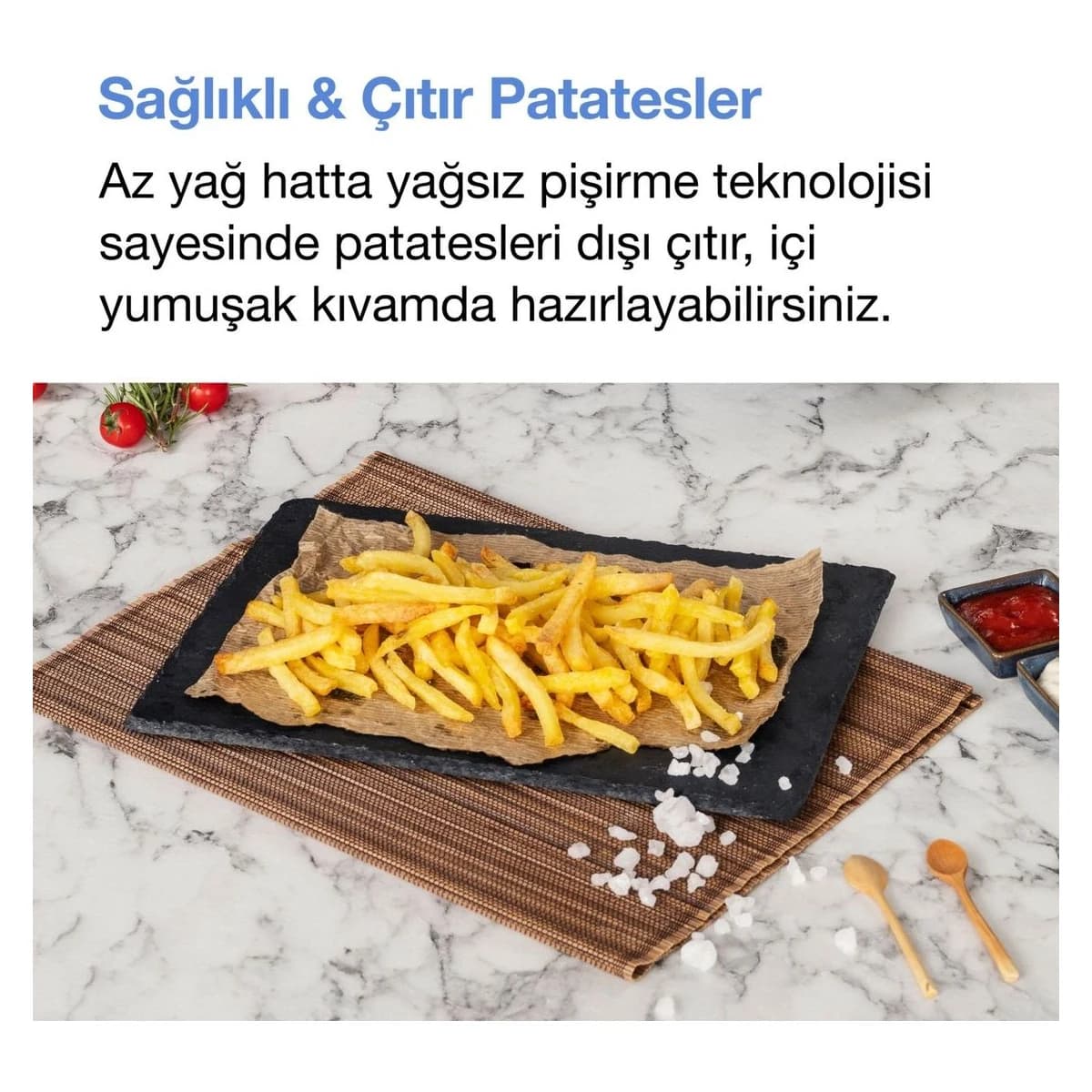 Fakir Uno Chefry Sıcak Hava Fritözü & Airfryer görsel 6