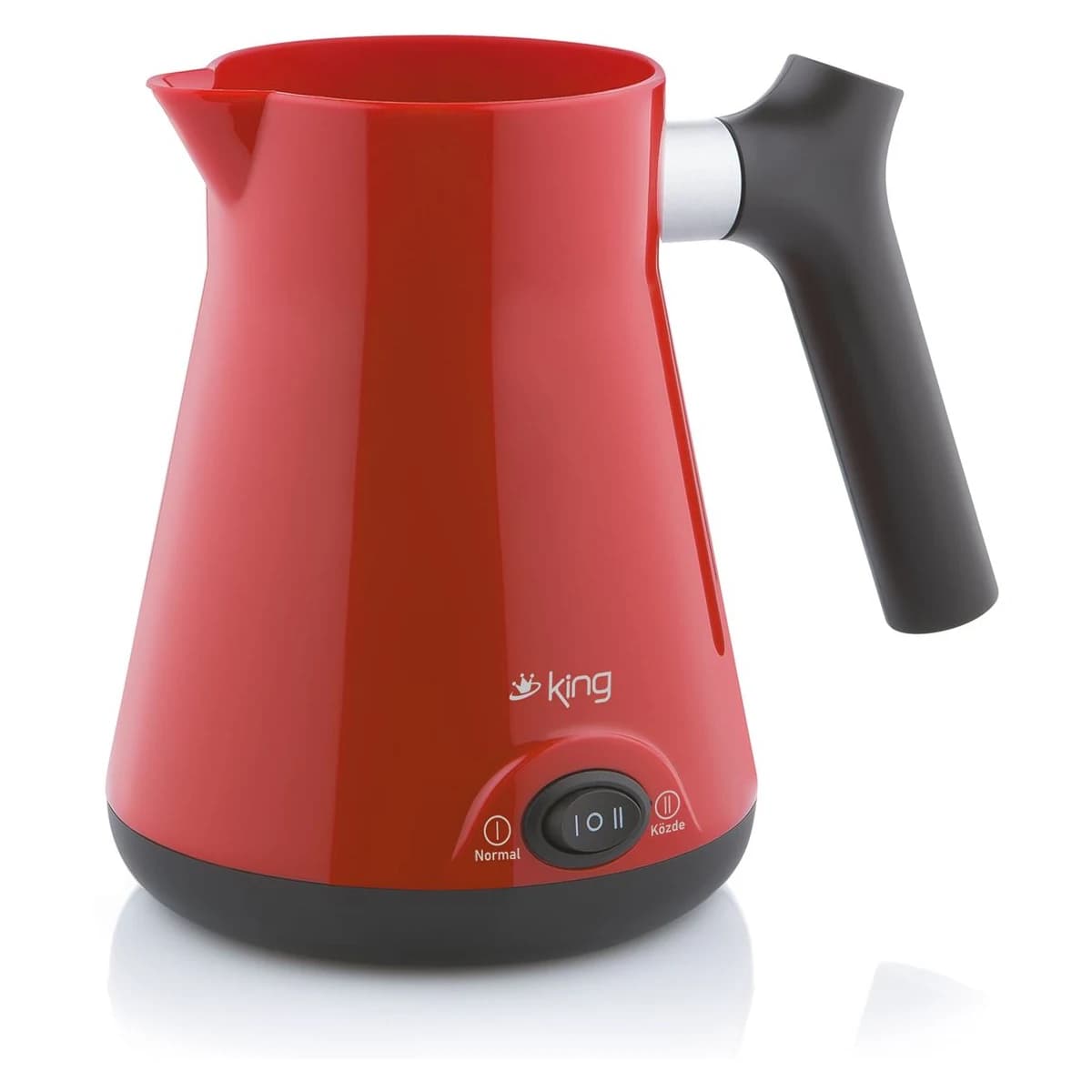 King K446 Keyifli Türk Kahve Makinesi Kırmızı