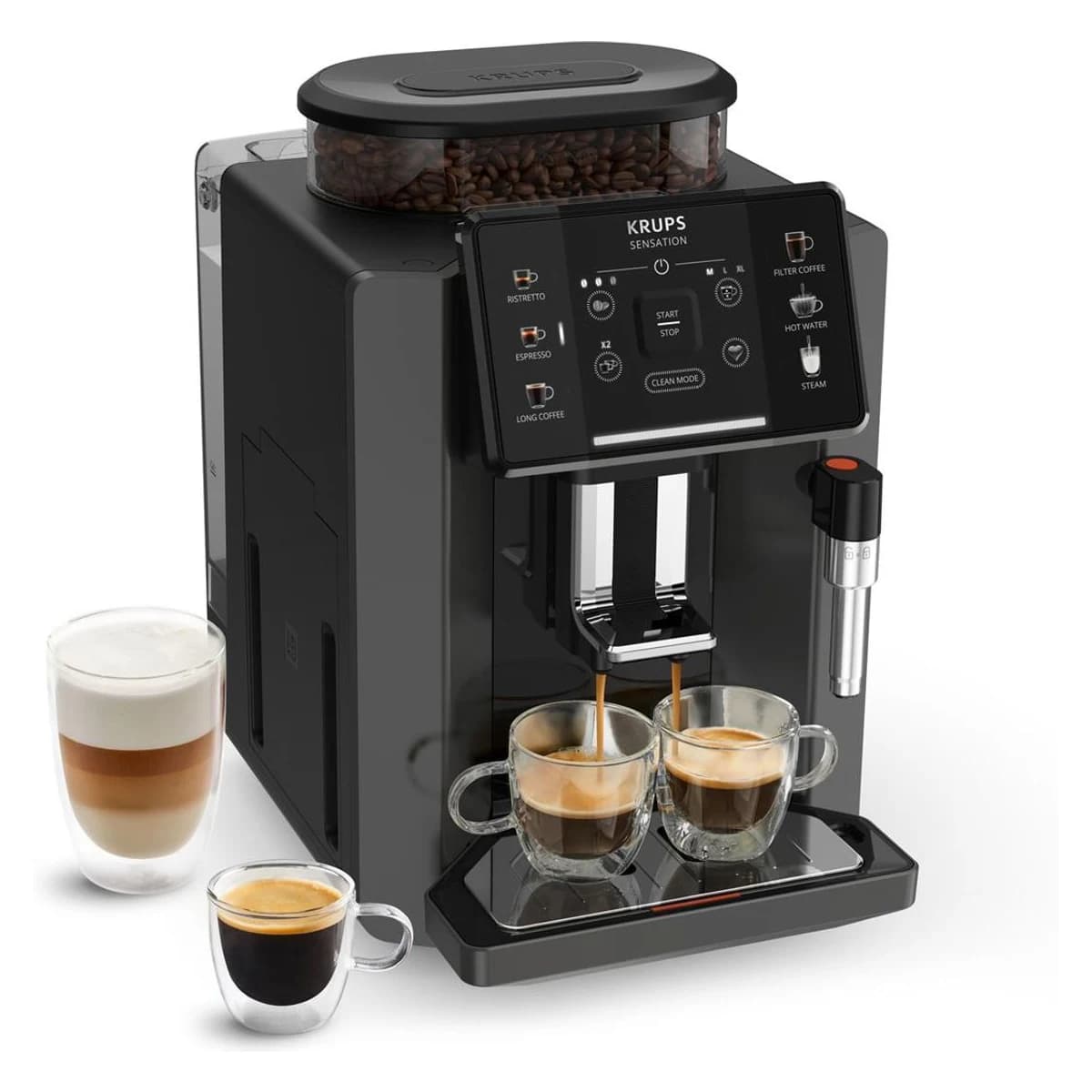 Tefal Krups Sensation C50 Tam Otomatik Espresso Kahve Makinesi